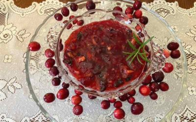 Cranberry Conserve Holiday Recipe