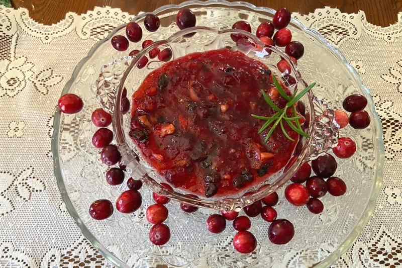 Cranberry Conserve Holiday Recipe