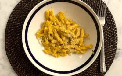 Creamy Roasted Garlic Butternut Squash Pasta
