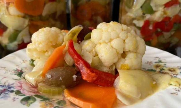Marinated Veggie Salad with Olives