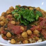 Chana Masala with Spinach