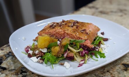 Wild Caught Salmon with Autumn Salad