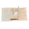 OPL Travel Utensils Set in Neutral Tan Cotton Pouch