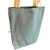 Foldable Tote Bag in Forest Green Dragonfly Cotton - Image 3