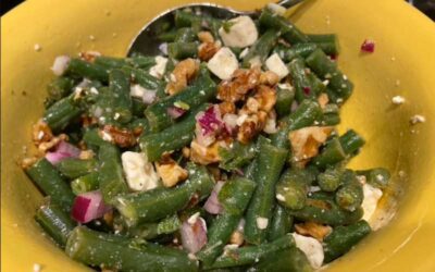 Green Bean Salad with Toasted Walnuts and Feta Cheese