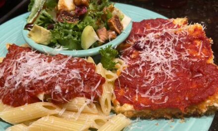 Surprisingly Good Parmesan Tofu Cutlets in Marinara Sauce