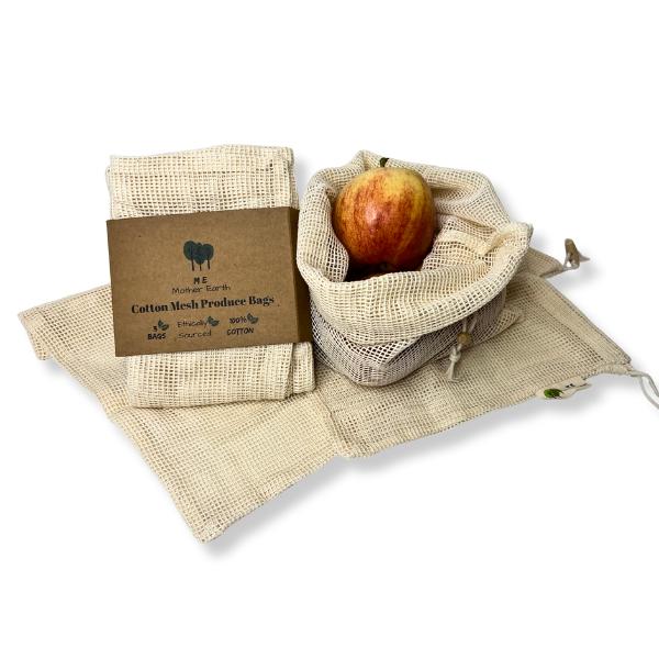 Me-Mother-Earth Mesh Produce Bags