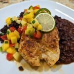 Caribbean Chicken with Pineapple Salsa