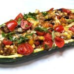 Cheesy Mexican Zucchini Boats