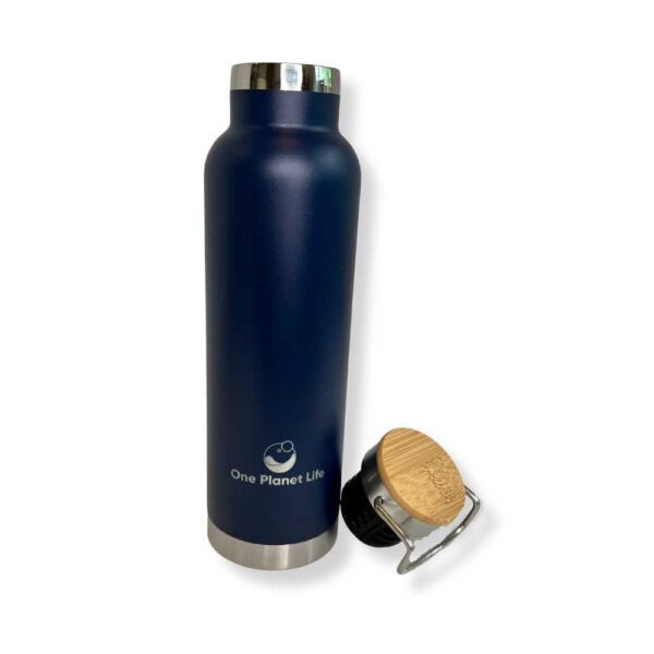 Blue One Planet Life Reusable Insulated Bottle