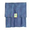 Travel Utensils Set in Marine Blue Cotton Pouch - Image 3