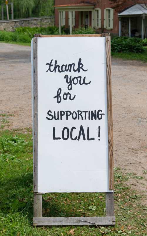Thank You for Supporting Local Farmers 