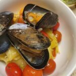 Zucchini Pasta with Mussels
