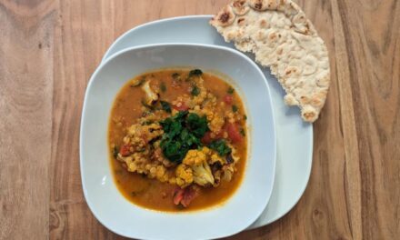 Red Lentil and Cauliflower Dal