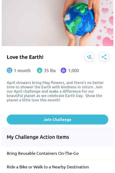Love the Earth April Challenge