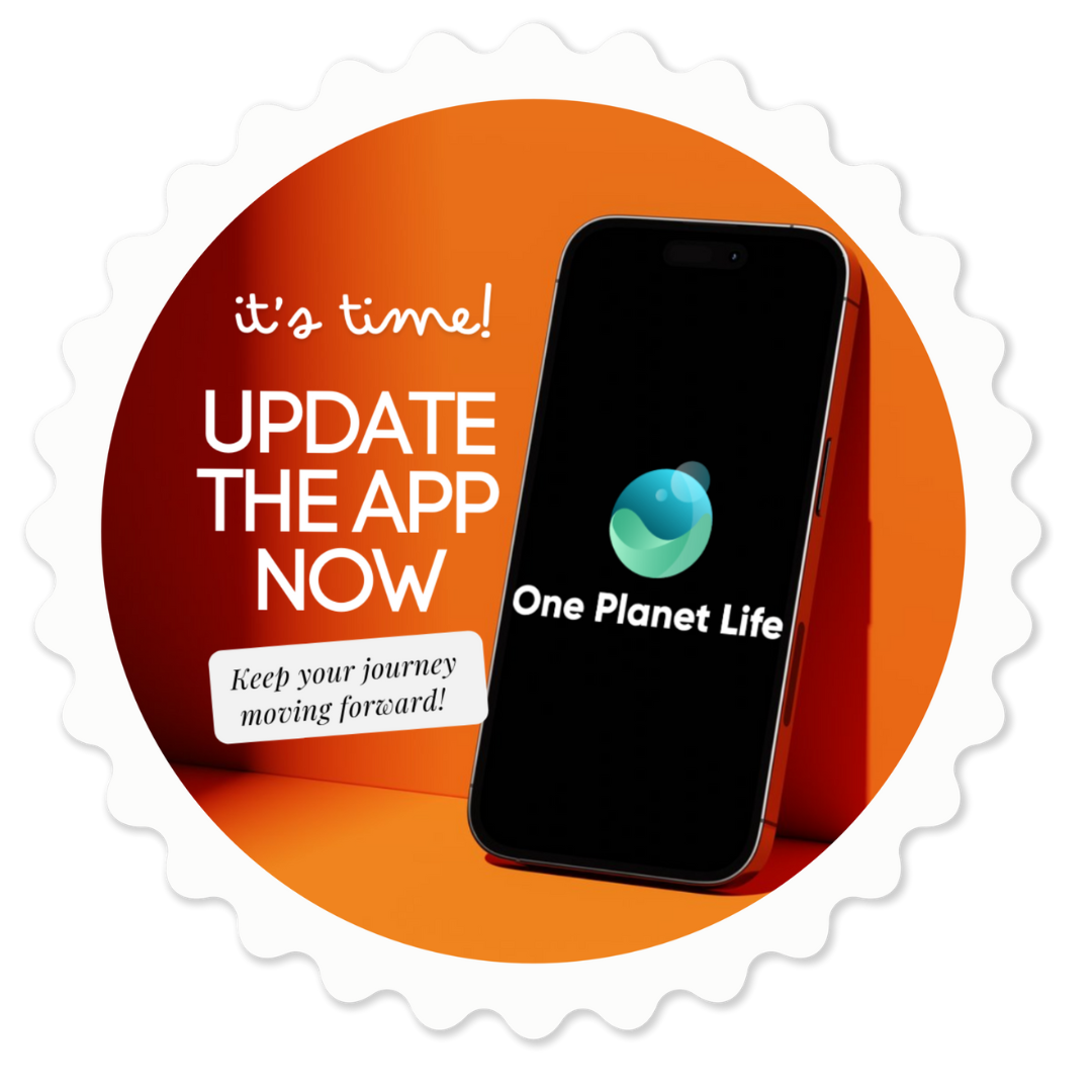 One Planet Life App Update