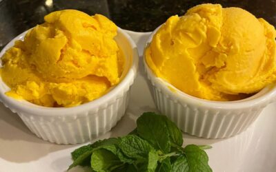 Easy Mango Ice Cream