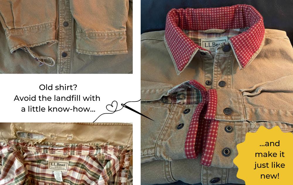 Just Like New: How I Saved a Worn-Out Shirt From the Landfill