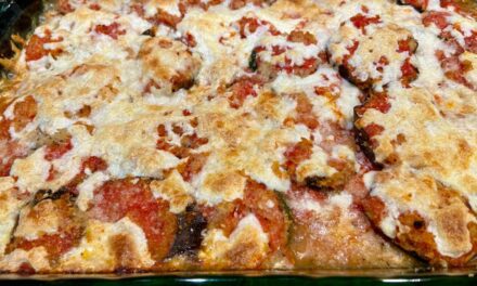 Eggplant and Zucchini Parmesan