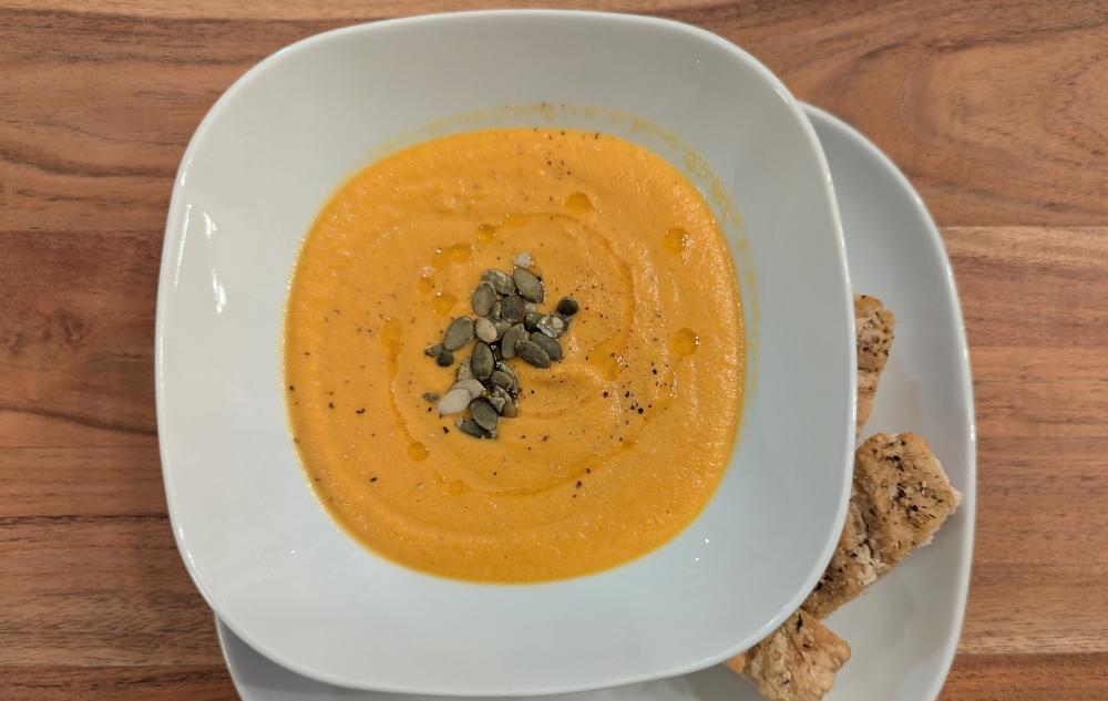 Curried Carrot and Coconut Soup