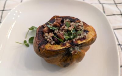 Quinoa-Stuffed Acorn Squash