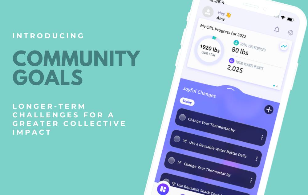 Embrace Sustainable Living with New Community Goal Challenges